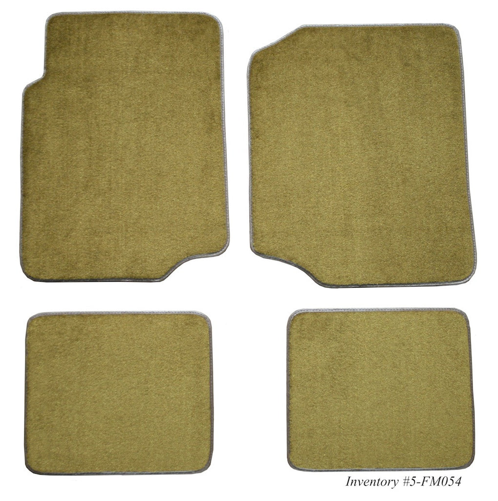 1986 Jeep Cj7 Carpet Floor Mats 4pc Fm166