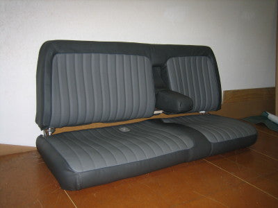 1988-1995 Chevrolet Pickup Front Bench Seat Upholstery Set Cab With Center Arm Rest - Leather