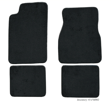 1988 Chevrolet Pickup Crew Cab Carpet Floor Mats 4pc Fm48