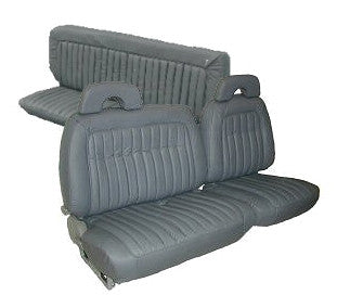 1992-1995 Chevrolet Pickup Front 60-40 And Rear Bench Seat Upholstery Set - Leather