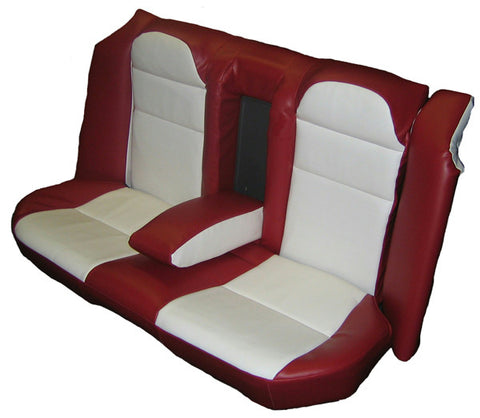 1994-1997 Honda Accord 4-Door Front Buckets &amp; Rear Bench  Leather With Vinyl Sides And Back