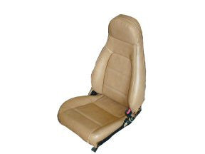 1996-1997 Mazda Miata Front Buckets - For Model Without Speakers In Head Rests. Color Leather With Vin