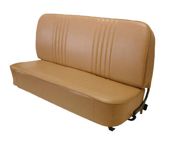 1955-1959 Chevrolet Pickup Front Bench Seat In Leather Pleats