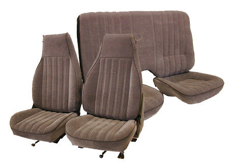 1982-1984 Pontiac Firebird Front &amp; Rear Seat Set  Split Rear  Regal Velour