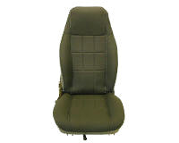 1982-1993 GMC S15 Pickup Bucket Seats In Leather With Cross Stitch