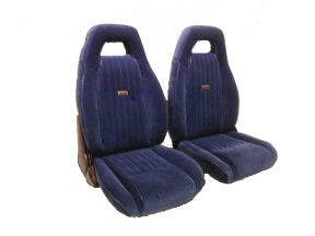 1982 Pontiac Firebird PMD Style Front &amp; Rear Seat Set  Solid Rear  Leather