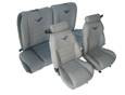 1984-1986  Ford Mustang Front &amp; Rear Set Sport Hatchback W/Leg Lumbar. All Leather. All Leather. Matchin