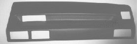 1984-1987 Toyota Corolla Full Dash Cover Except Coupe - Right Hand Side Only